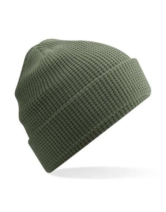 Beechfield Organic Cotton Waffle Beanie B52N