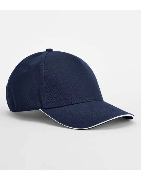 Beechfield EA Org 5 Panel Cap SWich Peak B825C