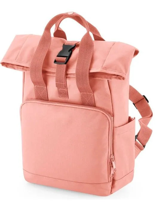 Bagbase Mini Recycled Roll Top Backpack BG118S