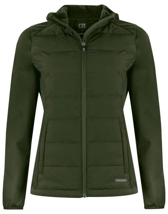 Cutter & Buck - Oak Harbor Jacket Women - Ivy Green - Customisable OUTERWEAR