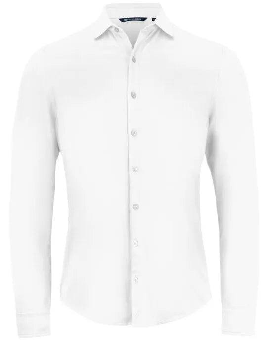 Cutter & Buck - Advantage Shirt Men - White - Customisable Shirts & Blouses