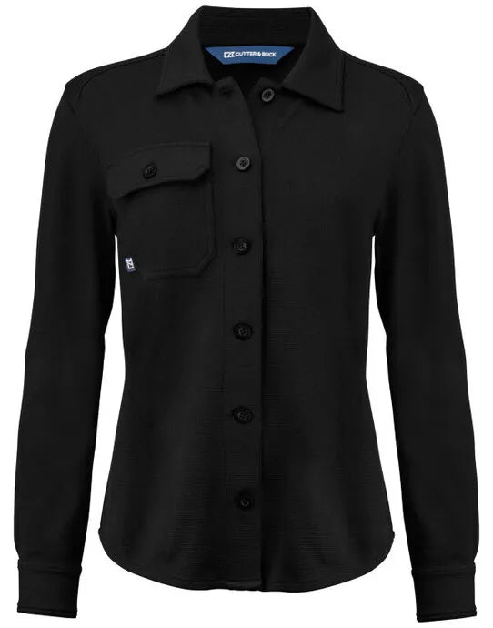 Cutter & Buck - Advantage Leisure Shirt Women - Black - Customisable OUTERWEAR