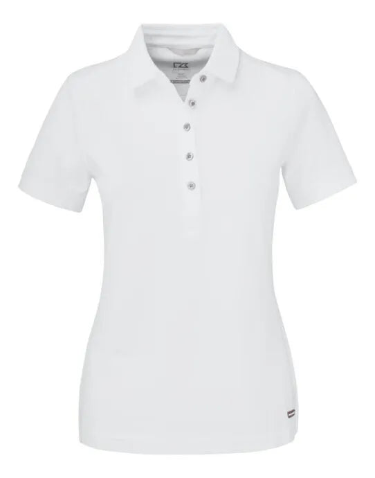 Cutter & Buck - Advantage Polo Women - White - Customisable POLO SHIRTS