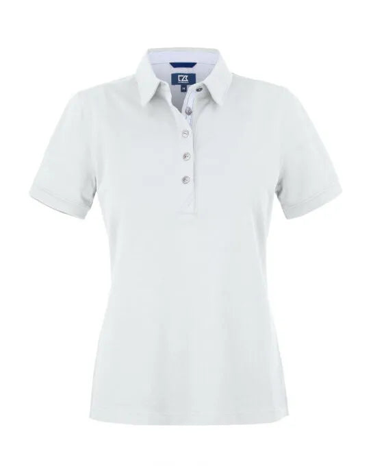 Cutter & Buck - Advantage Premium Polo Women - White - Customisable POLO SHIRTS