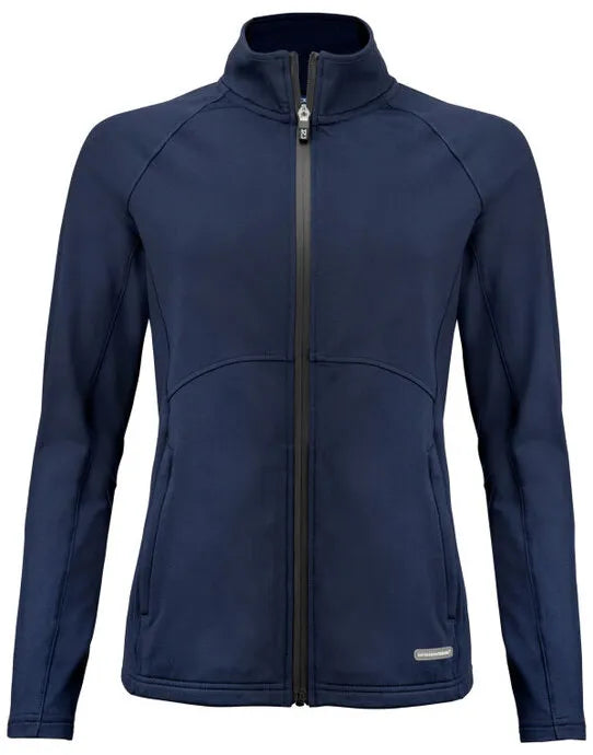 Cutter & Buck - Adapt Full Zip Jacket Women - Dark Navy - Customisable Sportswear