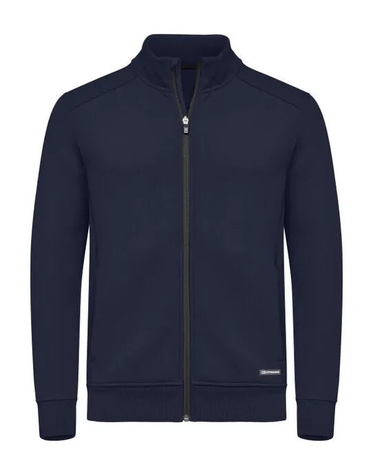 Cutter & Buck - Pemberton Cardigan Full Zip Men - Dark Navy - Customisable SWEATSHIRTS AND HOODIES