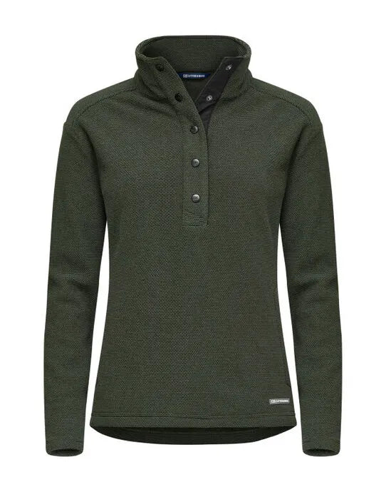 Cutter & Buck - Hunts Point Fleece Women - Ivy Green - Customisable OUTERWEAR