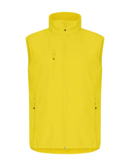 Clique - Classic Softshell Vest - Lemon - Customisable OUTERWEAR
