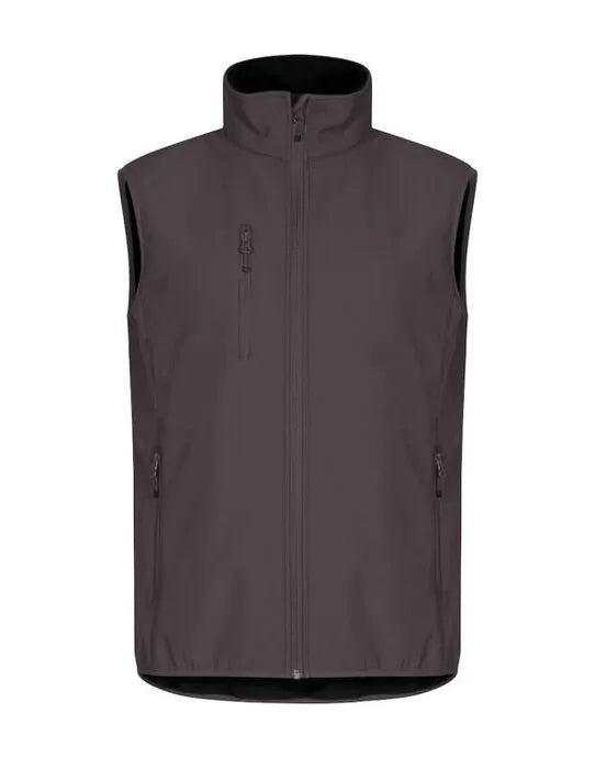 Clique - Classic Softshell Vest - Dark Grey - Customisable OUTERWEAR
