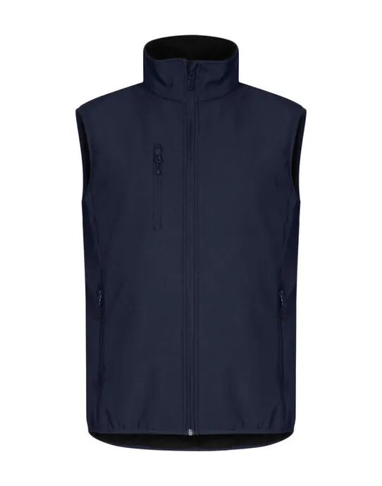 Clique - Classic Softshell Vest - Dark Navy - Customisable OUTERWEAR