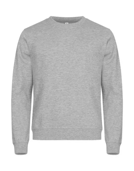 Clique Miami Roundneck Cq0201030 - Ash 2XL - Customisable SWEATSHIRTS AND HOODIES