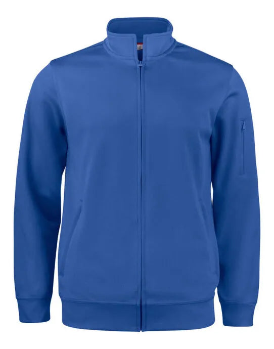 Clique Basic Active Cardigan Cq021016 - Royal Blue 3XL - Customisable SWEATSHIRTS AND HOODIES