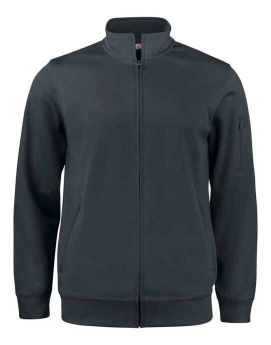 Clique Basic Active Cardigan Cq021016 - Black L - Customisable SWEATSHIRTS AND HOODIES