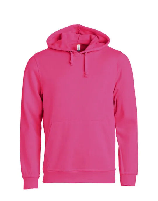 Clique - Basic Hoody - Bright Cerise - Customisable SWEATSHIRTS AND HOODIES