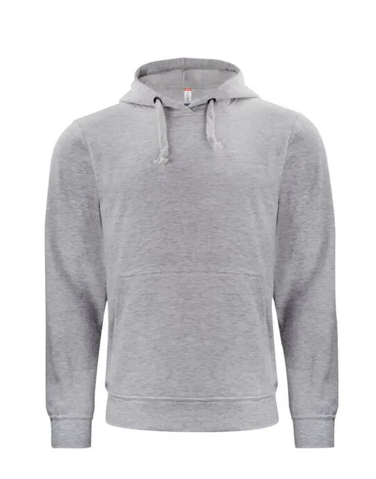 Clique - Basic Hoody - Grey Melange - Customisable SWEATSHIRTS AND HOODIES