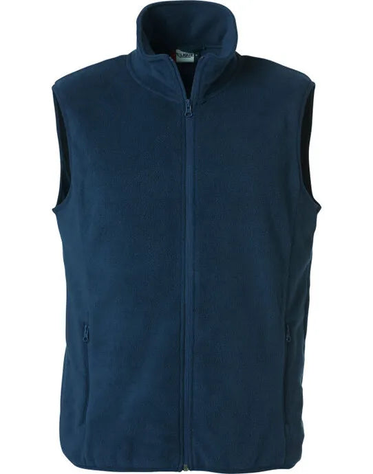 Clique - Basic Polar Fleece Vest - Dark Navy - Customisable OUTERWEAR