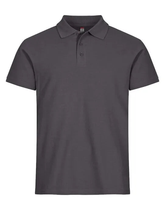 Clique - Basic Polo - Metal Grey - Customisable POLO SHIRTS