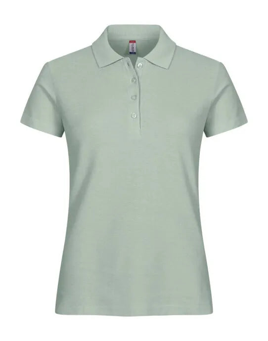 Clique - Ladies Basic Polo - Sage Green - Customisable POLO SHIRTS