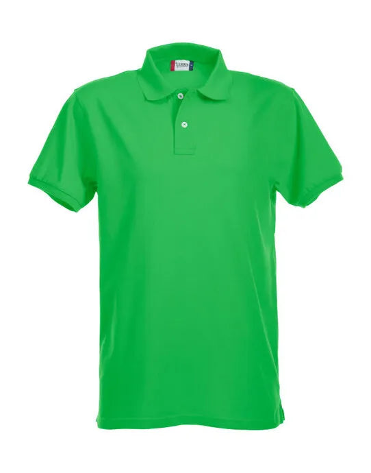Clique - Stretch Premium Polo - Apple Green - Customisable POLO SHIRTS