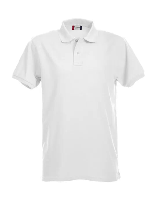 Clique - Stretch Premium Polo - White - Customisable POLO SHIRTS