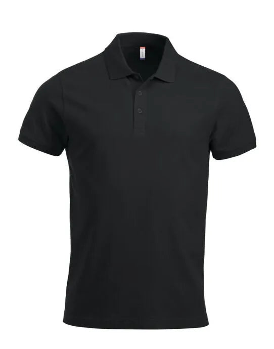 Clique - Short Sleeve Classic Lincoln - Black - Customisable POLO SHIRTS