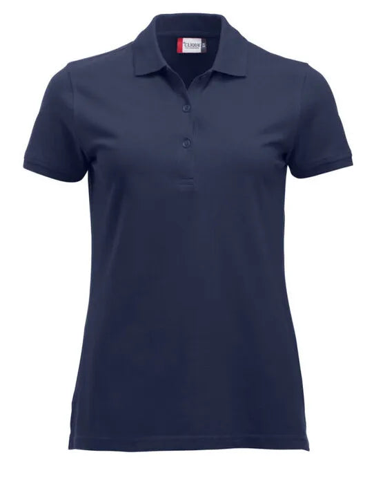 Clique - Short Sleeve Classic Marion - Dark Navy - Customisable POLO SHIRTS