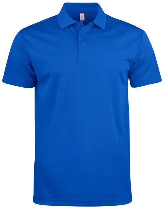 Clique - Basic Active Polo - Royal Blue - Customisable POLO SHIRTS