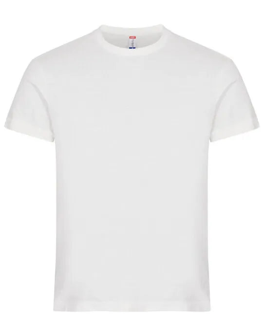 Clique - Basic T - Off White - Customisable T-Shirt