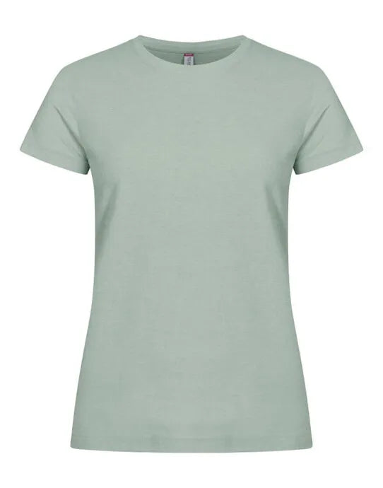 Clique - Ladies Basic T - Sage Green - Customisable T-Shirt