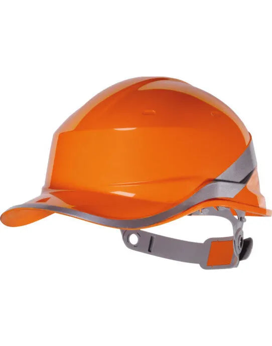 Delta Plus Hi Vis Baseball Safety Helmet diamond
