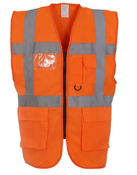 Yoko Hi-Vis Executive Waistcoat HVW801