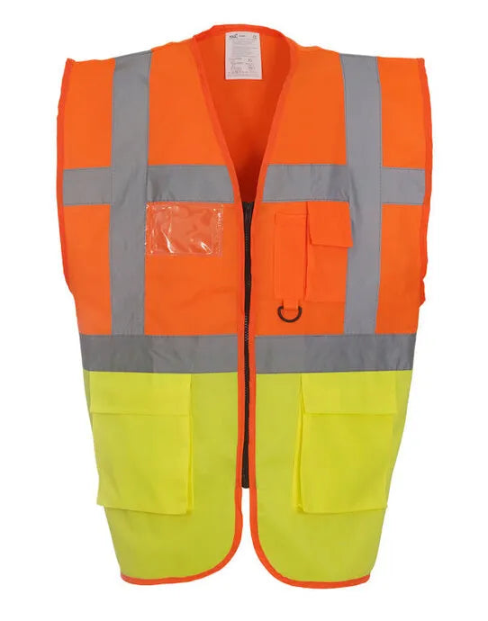 Yoko Hi-Vis Executive Waistcoat HVW801