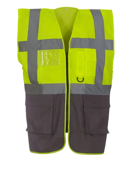 Yoko Hi-Vis Executive Waistcoat HVW801