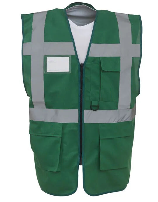 Yoko Hi-Vis Executive Waistcoat HVW801