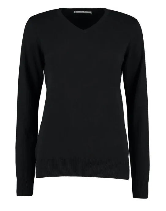 Kustom Kit Ladies Arundel V Neck Sweater KK353