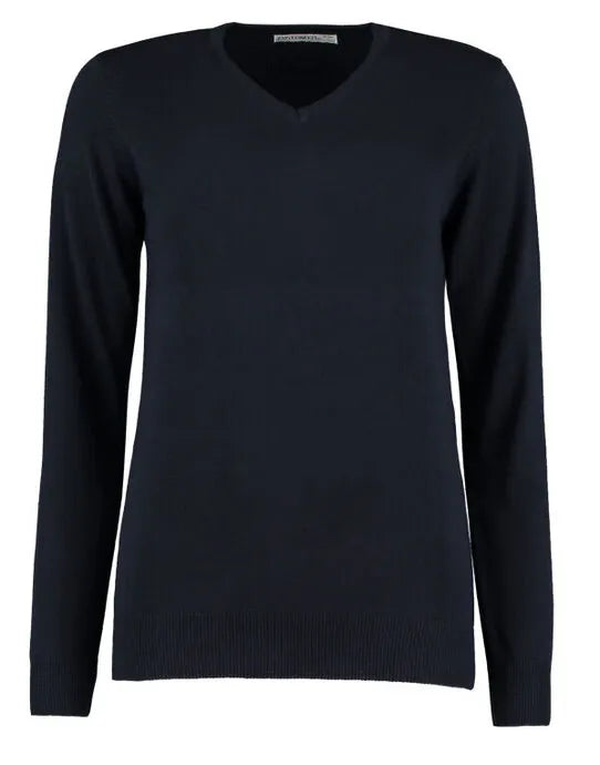 Kustom Kit Ladies Arundel V Neck Sweater KK353