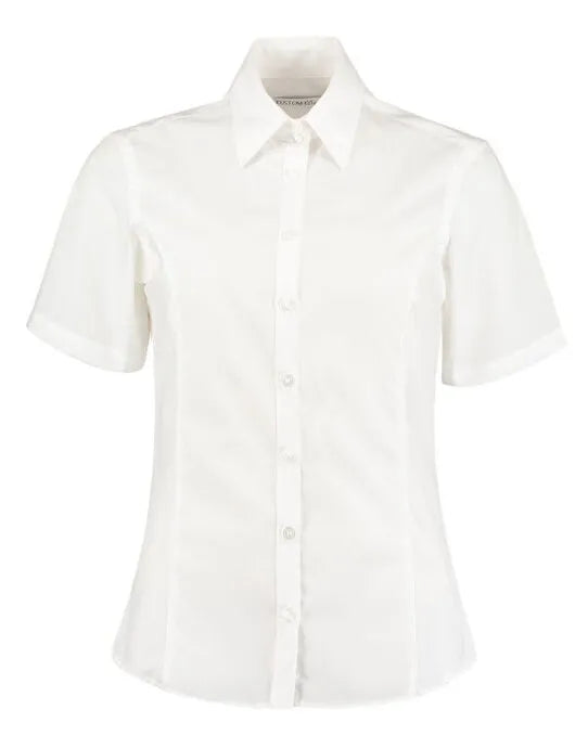 Kustom Kit Lady Tailor SS Business Shirt kk742f