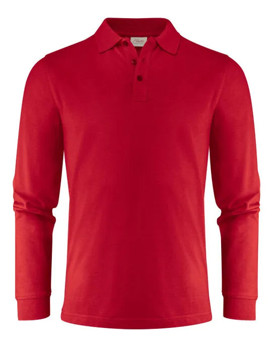 Printer Mens Surf Pro LS Polo PE2265026