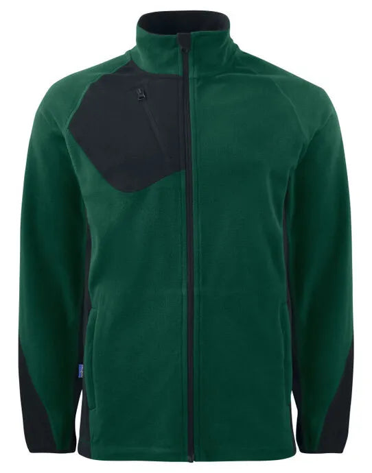 Pro-Job - Prio 2325 Microfleece Jacket - Forest Green - Customisable OUTERWEAR