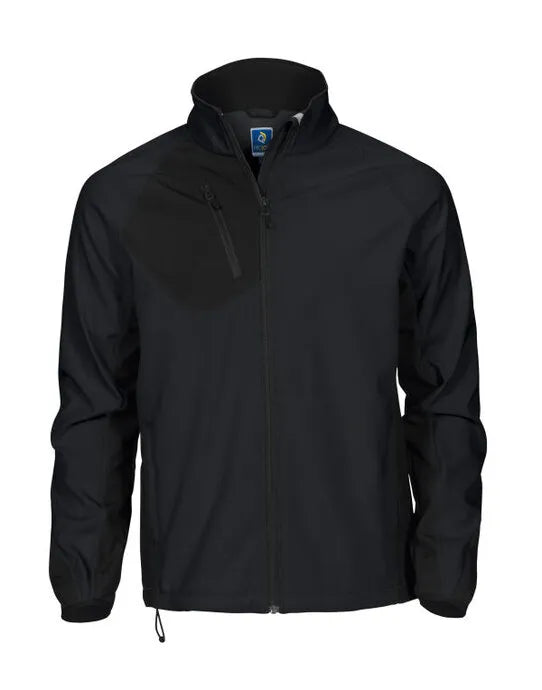 Pro-Job - Prio 2422 Softshell Jacket - Black - Customisable Workwear