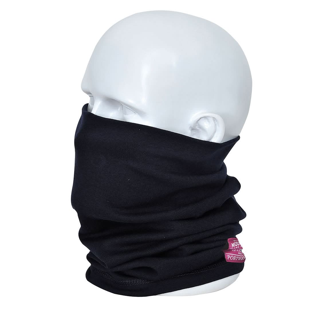 Portwest Modaflame Knit Anti Static Fr Neck Tube FR19 - Navy - Customisable Snoods
