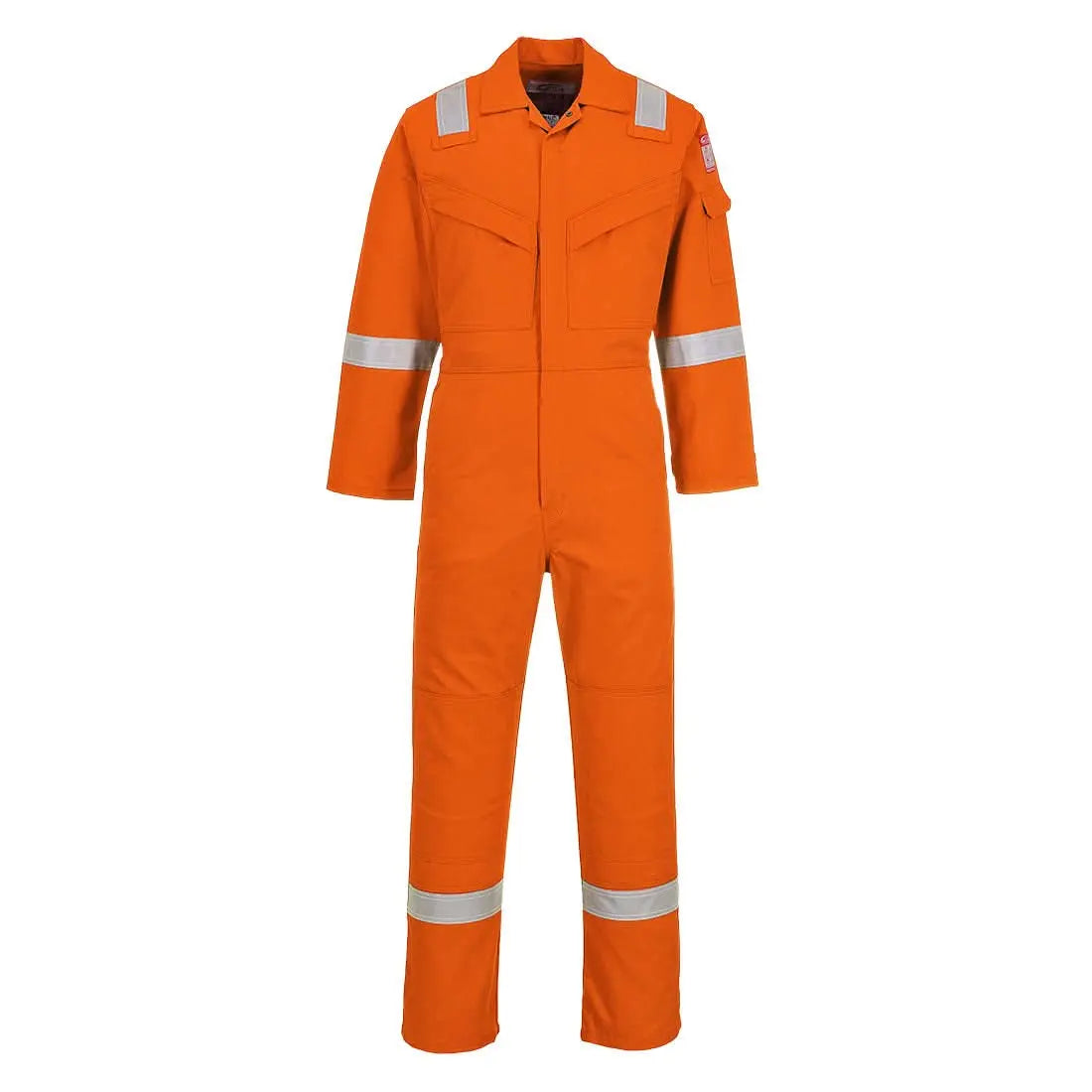 Bizflame Work Lightweight Fr Coverall Fr21 - Orange Tall - Customisable Coveralls
