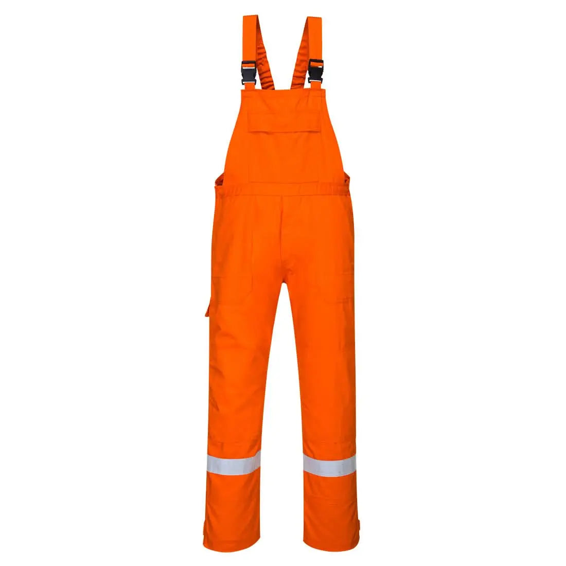 Bizflame Work Fr Bib And Brace Fr27 - Orange - Customisable Bib & Braces