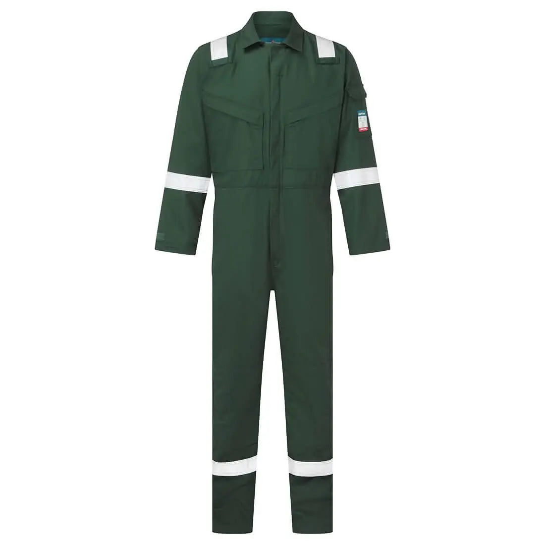 Bizflame Work Fr Coverall Fr28 - Green - Customisable Coveralls