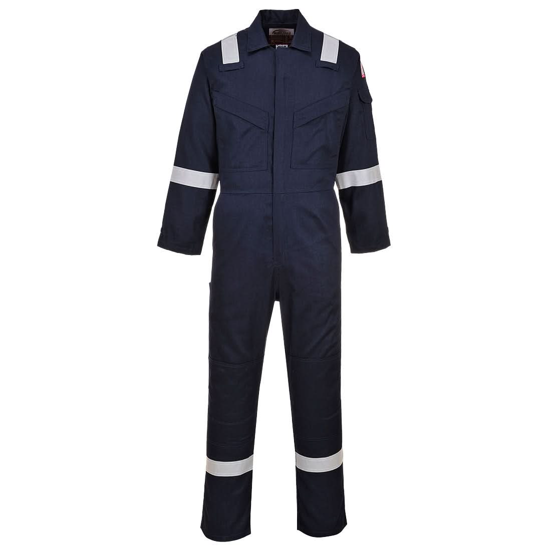 Portwest Bizflame Work Fr Coverall FR28 - Navy - Customisable Coveralls