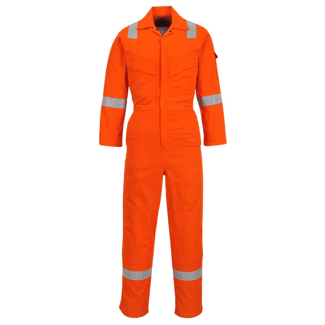 Portwest Bizflame Work Fr Coverall FR28 - Orange - Customisable Coveralls