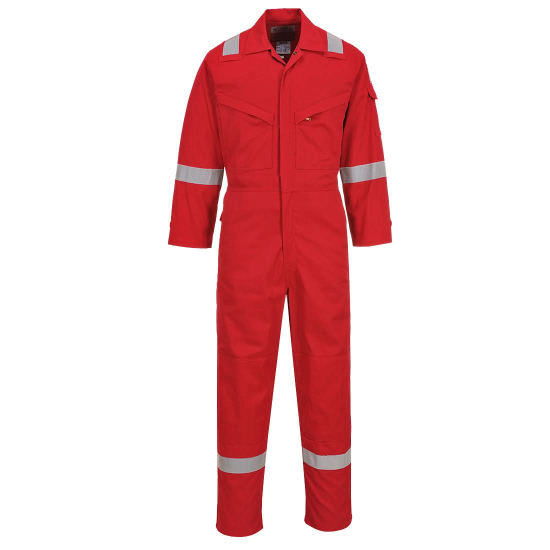 Portwest Bizflame Work Fr Coverall FR28 - Red - Customisable Coveralls