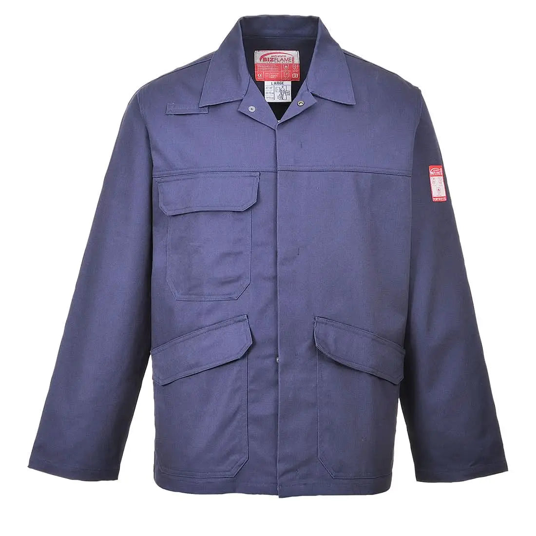 Bizflame Work Fr Jacket Fr35 - Navy - Customisable Work Jackets