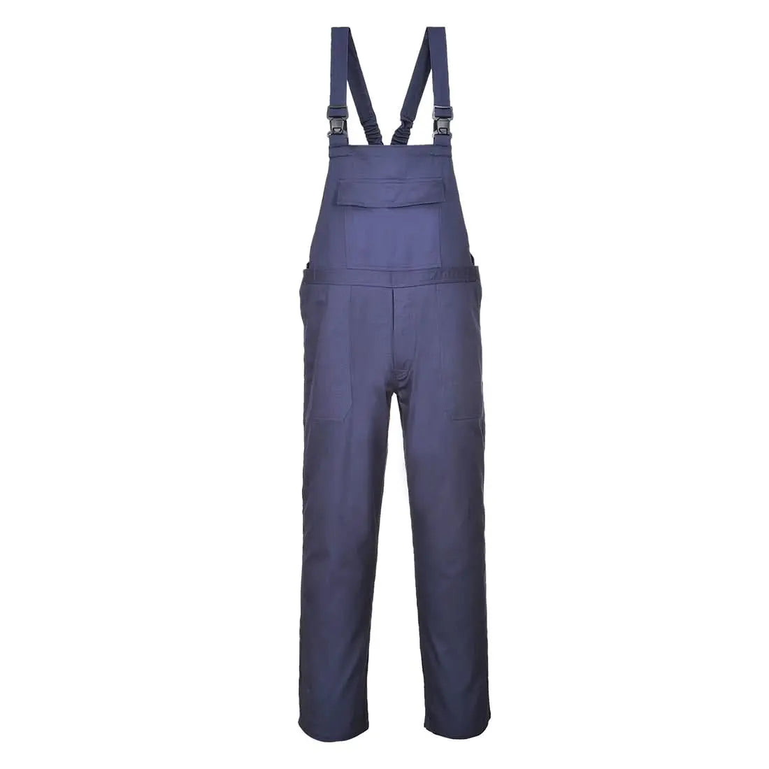 Bizflame Work Fr Bib And Brace Fr37 - Navy - Customisable Bib & Braces