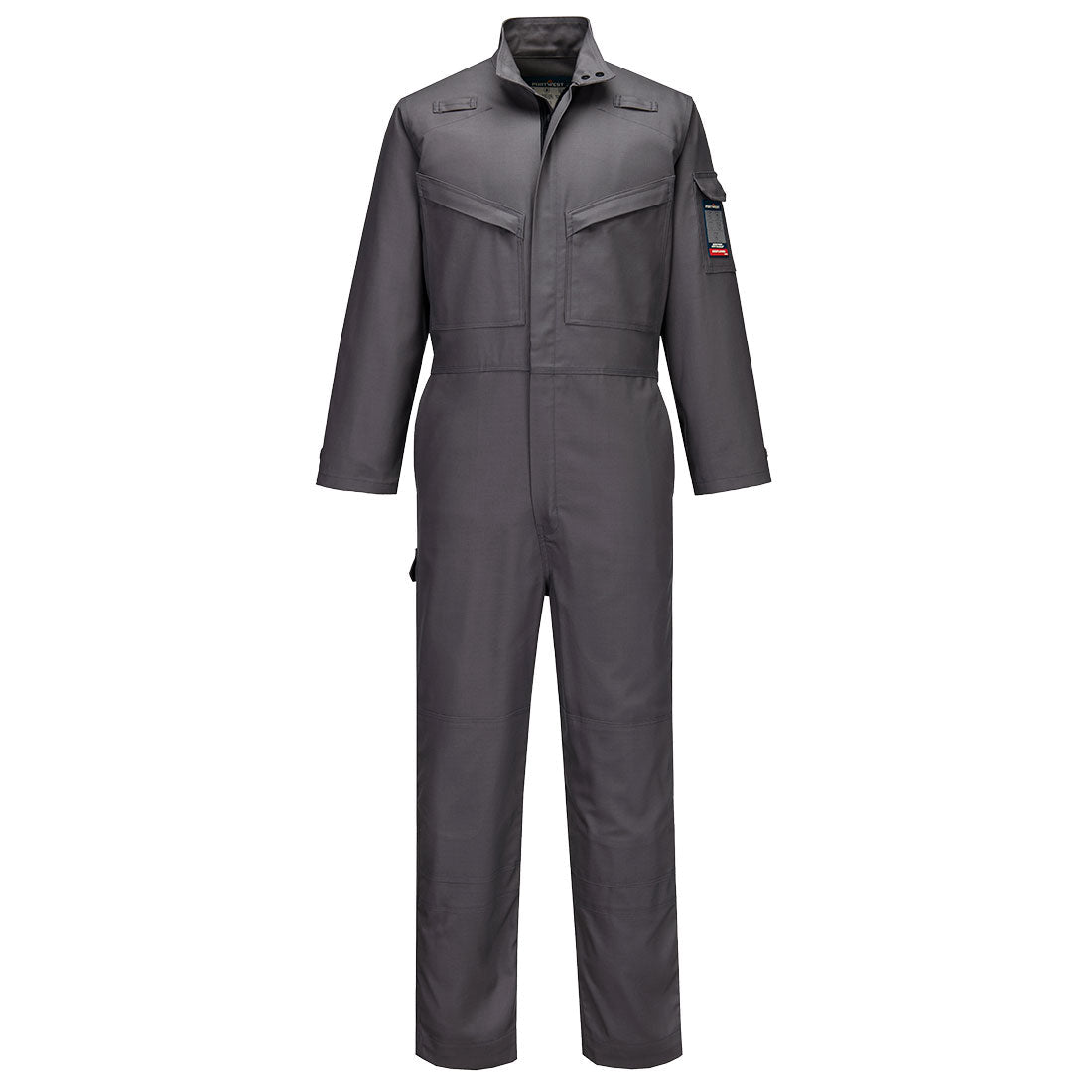 Bizflame Industry Fr Coverall Fr529 - Grey - Customisable Coveralls